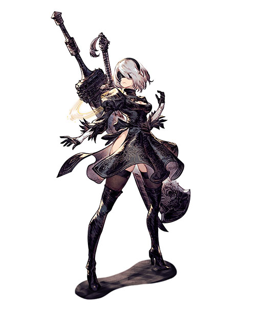 画像ギャラリー No.002のサムネイル画像 / 「FFBE幻影戦争」と「NieR:Automata」がコラボ。2B,9Sが新登場