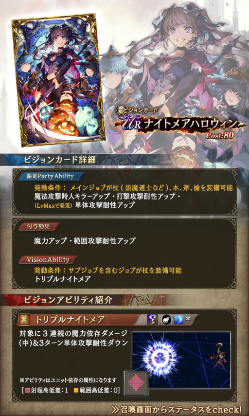 画像ギャラリー No.006のサムネイル画像 / 「FFBE幻影戦争」新ユニット“ル・シア(ハロウィン)”と新ビジョンカード“ナイトメアハロウィン”が登場