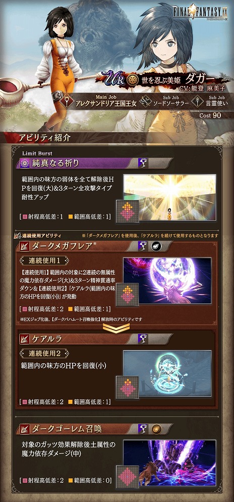 画像ギャラリー No.010のサムネイル画像 / ジタンとダガーが参戦。「FFBE幻影戦争」×「FFIX」コラボが本日スタート。4周年記念キャンペーンで最大400連分の無料召喚も開催中
