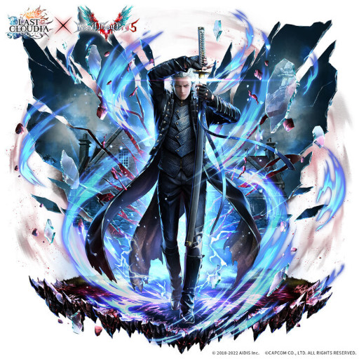 画像ギャラリー No.010のサムネイル画像 / 「ラストクラウディア」,「Devil May Cry」シリーズとのコラボを開催。新ユニット“バージル”が登場