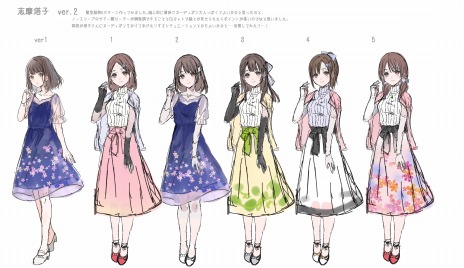 画像ギャラリー No.003のサムネイル画像 / 百合系アドベンチャー「クダンノフォークロア」，4日間連続インタビュー企画第1弾はキャラデザ＆原画担当のはねこと氏が登場