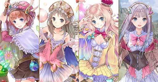 画像ギャラリー No.001のサムネイル画像 / DMM GAMES PCゲームフロアに「アトリエ 〜アーランドの錬金術士 1・2・3〜 DX」が登場。シリーズ他タイトルも