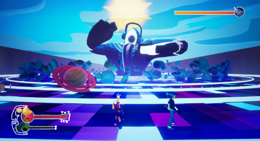 画像ギャラリー No.002のサムネイル画像 / ［TGS 2019］Rockの力でEDM帝国に立ち向かう。3Dアクション meets リズムゲームな「No Straight Roads」