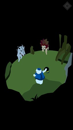 画像ギャラリー No.002のサムネイル画像 / スマホ向けパズルアドベンチャーゲーム「影のまどろむ場所 」を紹介する「（ほぼ）日刊スマホゲーム通信」第1886回