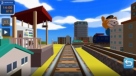 画像ギャラリー No.008のサムネイル画像 / 相模鉄道とアートディンクのコラボアプリ「相鉄線で行こう」が配信開始。線路をつなぎ,駅を結んで街を発展させよう