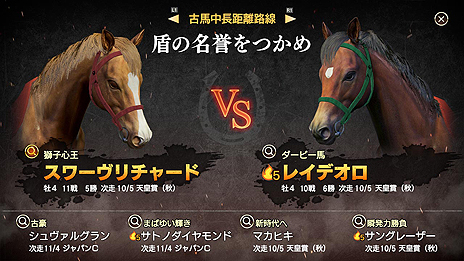 画像ギャラリー No.009のサムネイル画像 / 「Winning Post 9」，「ライバル対決」の要素や，さまざまな効果を持つ「絆コマンド」の最新情報が公開