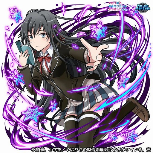 画像ギャラリー No.005のサムネイル画像 / 「ミリオンモンスター」,TVアニメ「やはり俺の青春ラブコメはまちがっている。完」コラボが開始