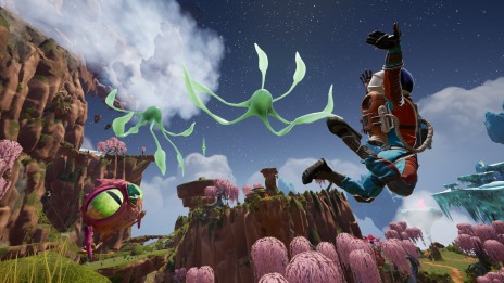 画像ギャラリー No.006のサムネイル画像 / PS4版「Journey to the Savage Planet」が本日発売。ブラックユーモアに満ちた惑星「AR-Y 26」での探索アドベンチャー