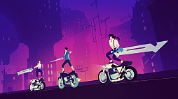 画像ギャラリー No.005のサムネイル画像 / 失恋をポップに描き上げた不思議リズムアクションゲーム「Sayonara Wild Hearts」が，Nintendo Switch向けに開発中
