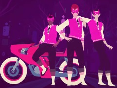 失恋をポップに描き上げた不思議リズムアクションゲーム「Sayonara Wild Hearts」が，Nintendo Switch向けに開発中