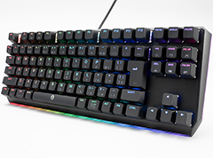 DREVO製キーボード「BladeMaster TE」レビュー。側面にノブを備えた10キーレスモデルはゲームにどんな価値をもたらすか