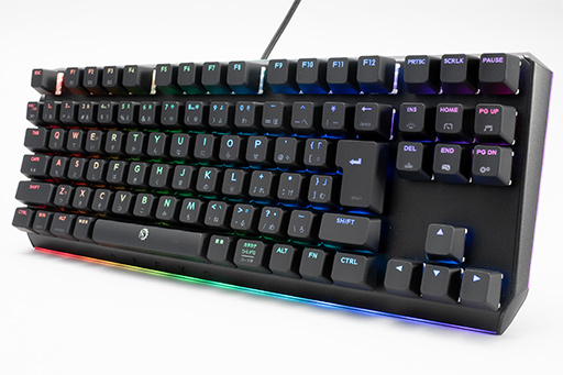 画像ギャラリー No.002のサムネイル画像 / DREVO製キーボード「BladeMaster TE」レビュー。側面にノブを備えた10キーレスモデルはゲームにどんな価値をもたらすか
