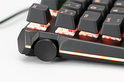画像ギャラリー No.005のサムネイル画像 / DREVO製キーボード「BladeMaster TE」レビュー。側面にノブを備えた10キーレスモデルはゲームにどんな価値をもたらすか