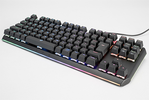 画像ギャラリー No.006のサムネイル画像 / DREVO製キーボード「BladeMaster TE」レビュー。側面にノブを備えた10キーレスモデルはゲームにどんな価値をもたらすか