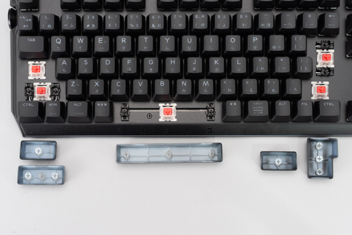 画像ギャラリー No.028のサムネイル画像 / DREVO製キーボード「BladeMaster TE」レビュー。側面にノブを備えた10キーレスモデルはゲームにどんな価値をもたらすか