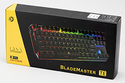 画像ギャラリー No.037のサムネイル画像 / DREVO製キーボード「BladeMaster TE」レビュー。側面にノブを備えた10キーレスモデルはゲームにどんな価値をもたらすか