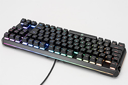画像ギャラリー No.043のサムネイル画像 / DREVO製キーボード「BladeMaster TE」レビュー。側面にノブを備えた10キーレスモデルはゲームにどんな価値をもたらすか