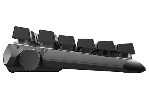 画像ギャラリー No.002のサムネイル画像 / 側面ダイヤルを備えたDREVOの10キーレスキーボード「BladeMaster PRO」が国内発売。ワイヤレス接続にも対応