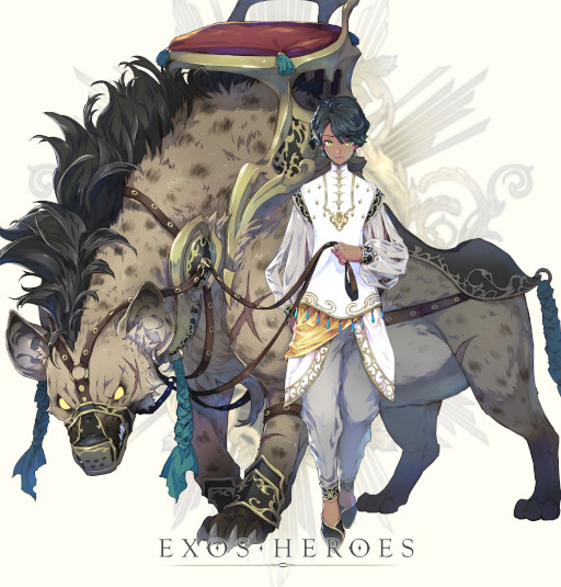 画像ギャラリー No.002のサムネイル画像 / 「エグゾスヒーローズ」,新コアレイド“砂の時間”を公開。新フェイトコア“貴公子_バラカ”も登場