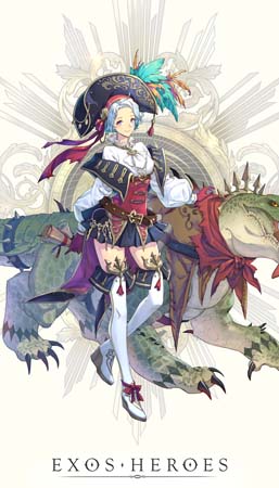 画像ギャラリー No.002のサムネイル画像 / 「エグゾスヒーローズ」,“フェイトコア確率アップ「アクアリウス カリン」契約編”開催中