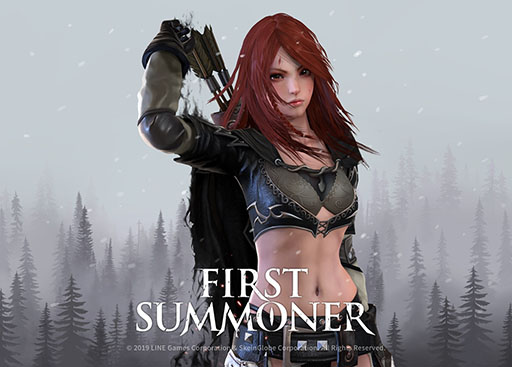 画像ギャラリー No.001のサムネイル画像 / スマホを縦に持ってプレイするRPG「First Summoner」が世界市場で7月中に配信予定。韓国では事前登録の受付がスタート