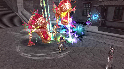 画像ギャラリー No.006のサムネイル画像 / 「イースIX -Monstrum NOX-」のプレイムービー第2弾が公開。街中での戦闘や“怪人集合”のシーンなどを収録