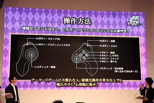 画像ギャラリー No.011のサムネイル画像 / ［JAEPO2019］「ジョジョの奇妙な冒険 ラストサバイバー」ステージレポート。ゲームの概要とキャラクター5体の性能が紹介された