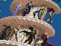 世界初ッ！「ジョジョの奇妙な冒険」の体験型公式ショップ「THE★JOJO WORLD」2025年夏に渋谷でオープン。イラスト第1弾「螺旋階段」公開