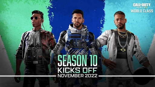 画像ギャラリー No.001のサムネイル画像 / 「CoD: Mobile」,11月10日9:00に“シーズン10:ワールドクラス”が開始。サッカーの名選手たちが参戦