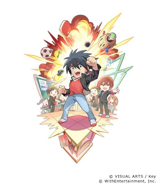 画像ギャラリー No.002のサムネイル画像 / 「セブンズストーリー」×「リトルバスターズ!」復刻コラボが発表