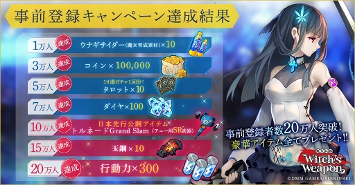 画像ギャラリー No.010のサムネイル画像 / 「Witch's Weapon -魔女兵器-」の正式サービスがスタート。鈴木このみさんが歌う主題歌にのせてキャラクターたちが生き生きと動くオープニングムービーも公開