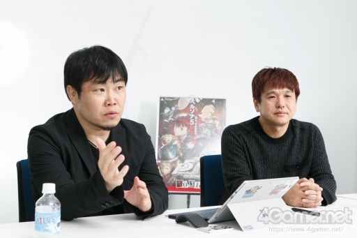 画像ギャラリー No.005のサムネイル画像 / 「ペルソナ5」から「ペルソナ5 ザ・ロイヤル」までの3年で取り組んだシリーズの挑戦とは。ペルソナチームの和田和久氏と伊東大輝氏,デザイナーの副島成記氏に話を聞いた