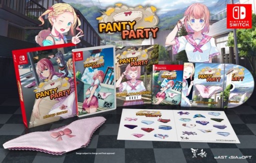 画像ギャラリー No.001のサムネイル画像 / Nintendo Switch用ソフト「Panty Party」,海外パッケージ版の予約受付がスタート