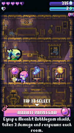 画像ギャラリー No.008のサムネイル画像 / 少女モリーがお化け退治。スマホ向けアクション「Candies 'n Curses」を紹介する「(ほぼ)日刊スマホゲーム通信」第1905回