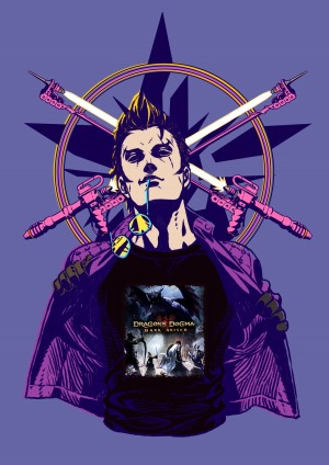 画像ギャラリー No.002のサムネイル画像 / Switch版「ドラゴンズドグマ：ダークアリズン」，「Travis Strikes Again: No More Heroes」とのコラボが決定