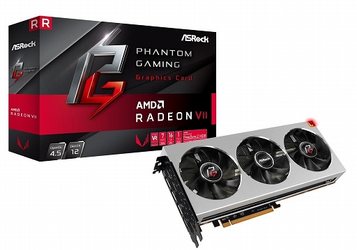 画像ギャラリー No.007のサムネイル画像 / リファレンス仕様の「Radeon VII」カードが一斉に登場