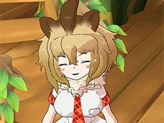 「けものフレンズ3」，各種メニューを実行できる「拠点」の詳細が明らかに。ライオンとふれ合う様子が分かるスクリーンショットも掲載