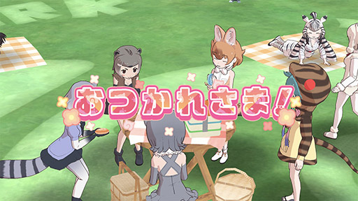 画像ギャラリー No.006のサムネイル画像 / 「けものフレンズ3」,ちからくらべやピクニックなどゲーム内で楽しめる要素が明らかに。フェネックのフレンズストーリーを確認できる画像も掲載