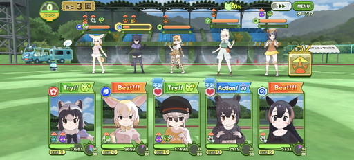 画像ギャラリー No.005のサムネイル画像 / 「けものフレンズ3」,腕試し要素「ちからくらべ」で勝率アップするには? バトルのコツや要注意フレンズなどを紹介