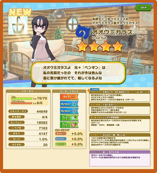 画像ギャラリー No.015のサムネイル画像 / 「けものフレンズ3」,イベント“体力測定 オオウミガラス&マーモット編”が開催