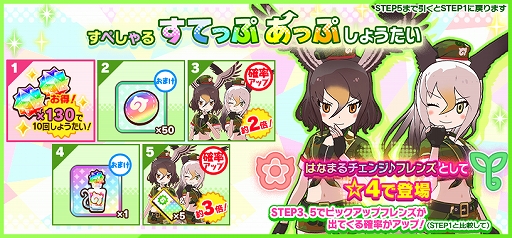 画像ギャラリー No.007のサムネイル画像 / 「けものフレンズ3」で☆4オオタカと☆4ハクトウワシが登場する期間限定しょうたいが開催