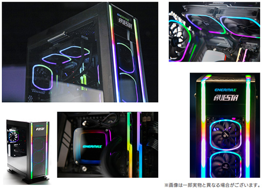 画像ギャラリー No.001のサムネイル画像 / 鹿児島のTCシステムズ,第3世代Ryzen&RX 5700搭載のゲーマー向けPCを発売