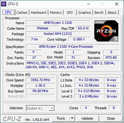 画像ギャラリー No.007のサムネイル画像 / 2万円前後で買える4コアCPU「Ryzen 3 3300X/3100」のゲーム性能をチェック。「Core i3-10300」との対決結果はいかに？