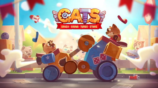 画像ギャラリー No.001のサムネイル画像 / ミニなマシンがぶつかりあう！ スマホ向けバトルゲーム「CATS」を紹介する「（ほぼ）日刊スマホゲーム通信」第1911回