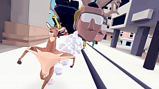 画像ギャラリー No.007のサムネイル画像 / 「ごく普通の鹿のゲーム DEEEER Simulator」の販売がスタート。ごく普通の鹿を主人公とした,コミカルなアクションゲーム