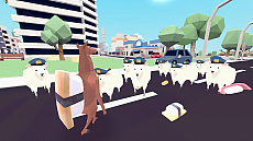 画像ギャラリー No.008のサムネイル画像 / 「ごく普通の鹿のゲーム DEEEER Simulator」の販売がスタート。ごく普通の鹿を主人公とした,コミカルなアクションゲーム