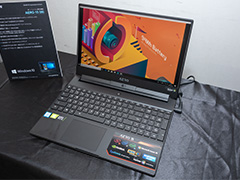 GIGABYTE，国内ゲーマー向けノートPC市場への正式参入を発表。第1弾はAIで動作を最適化するRTX 20搭載モデル