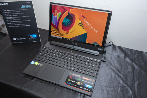 画像ギャラリー No.002のサムネイル画像 / GIGABYTE,国内ゲーマー向けノートPC市場への正式参入を発表。第1弾はAIで動作を最適化するRTX 20搭載モデル