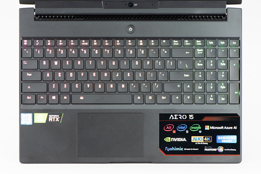 画像ギャラリー No.006のサムネイル画像 / Max-Q版「GeForce RTX 2080」のゲーム性能にはどれだけ期待できるのか。GIGABYTE製ノートPC「AERO 15-Y9」を試す