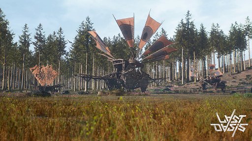 画像ギャラリー No.002のサムネイル画像 / ［GDC 2019］風力で動く木造メカを使って生き延びるサバイバルMMO「Last Oasis」のプレイアブルデモが公開